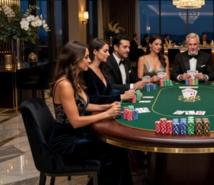 Galeria eleganckich wydarzeń kasynowych i pokerowych organizowanych przez 