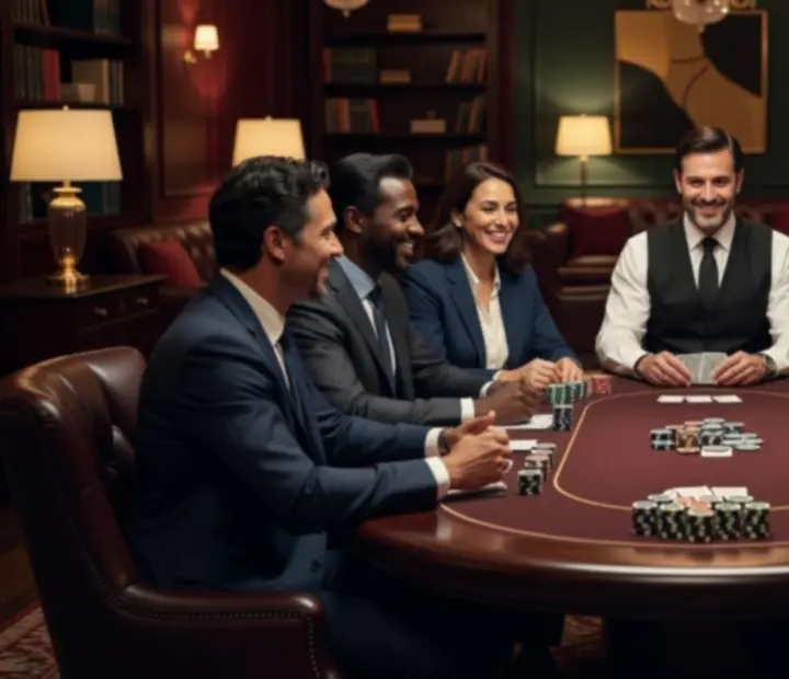 Wieczór pokerowy dla zespołu firmowego